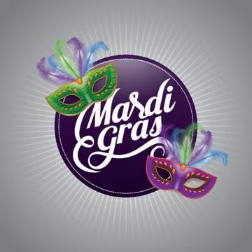 Mardi Gras Design Stock-Illustration