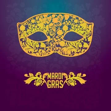 Mardi Gras Design Stock-Illustration