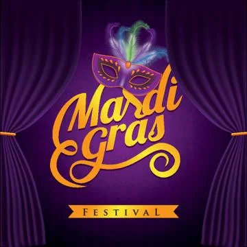 Mardi Gras Design Stock-Illustration