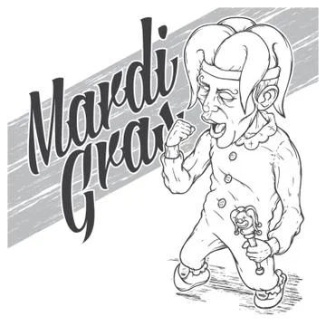 Mardi Gras Design Stock-Illustration
