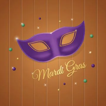 Mardi Gras Design Stock-Illustration
