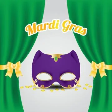 Mardi Gras Design Stock-Illustration