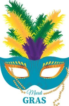 Mardi Gras Design Stock-Illustration