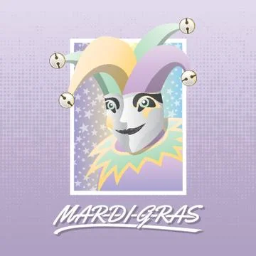 Mardi Gras Design Stock-Illustration