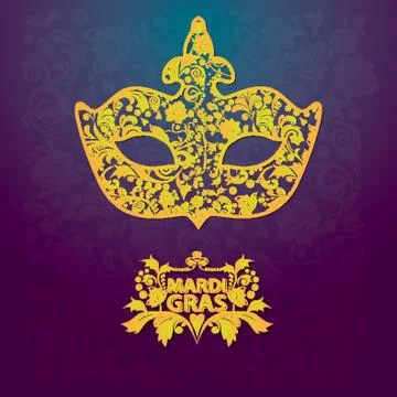 Mardi Gras Design Stock-Illustration
