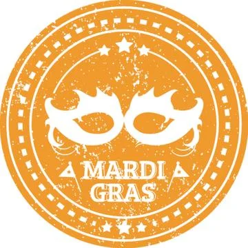 Mardi Gras Design Stock-Illustration