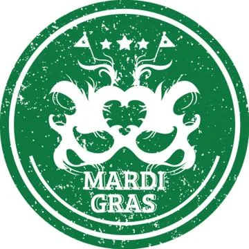 Mardi Gras Design Stock-Illustration