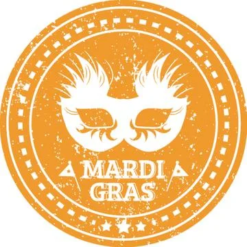 Mardi Gras Design Stock-Illustration