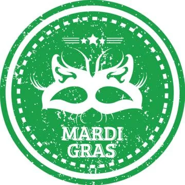 Mardi Gras Design Stock-Illustration