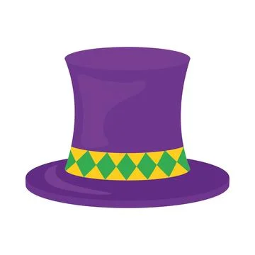 Mardi gras hat Stock-Illustration