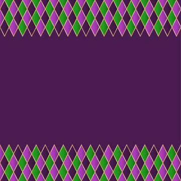 Mardi Gras holiday background. Vector template EPS10. Stock Illustration