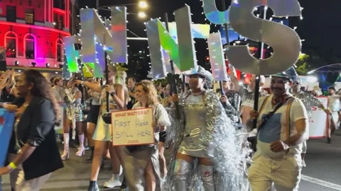 Mardi Gras parade 2024 스톡 동영상 266766997