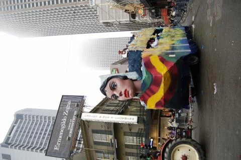 Mardi Gras Parade Float Stock Photos