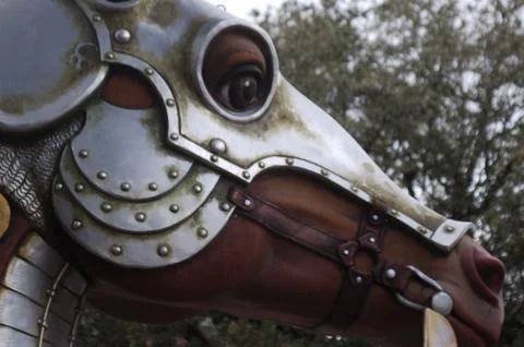 Mardi Gras Parade Float Foto stock