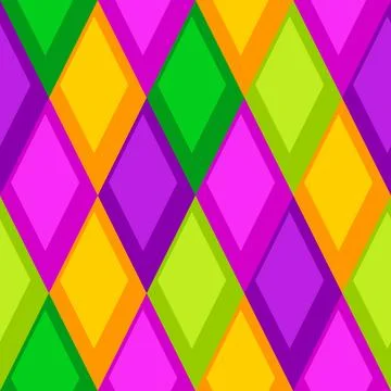 Mardi Gras party seamless pattern. Carnival illustration for traditional ho.. Stock-Illustration