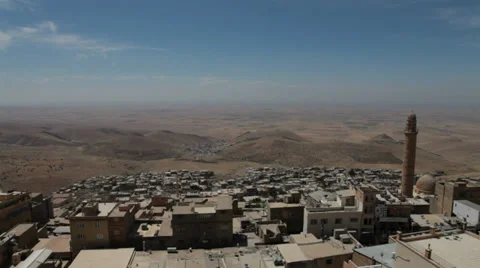Mardin city in Turkey 動画素材 34987657