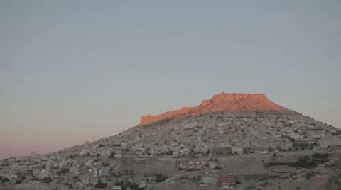 Mardin city view Stock Footage 48596631
