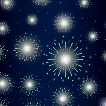 Mardy gras splash lights pattern Stock Illustration