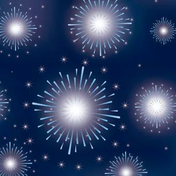 Mardy gras splash lights pattern Stock Illustration