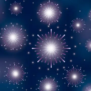 Mardy gras splash lights pattern Stock Illustration