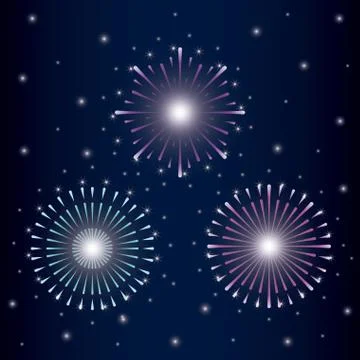 Mardy gras splash lights pattern Stock Illustration