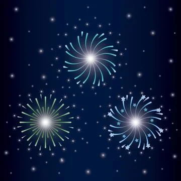 Mardy gras splash lights pattern Illustrazione stock