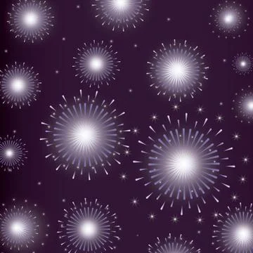 Mardy gras splash lights pattern Stock Illustration