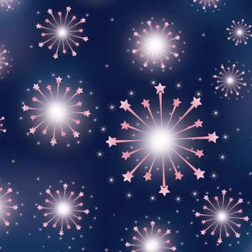 Mardy gras splash lights pattern Stock Illustration