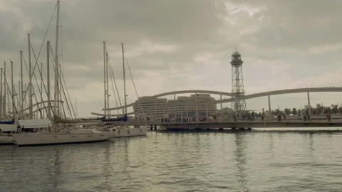Maremagnum Barcelona Stock Footage 234204591