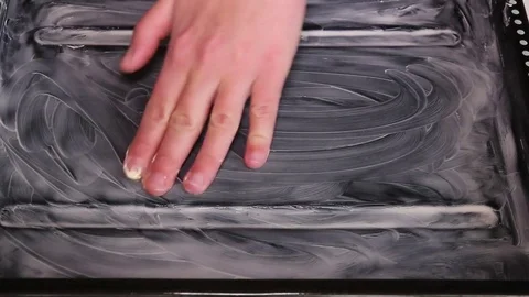 Margarine Baking Pan Stock Footage 75637369