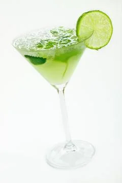 Margaritas with lime Stock Photos