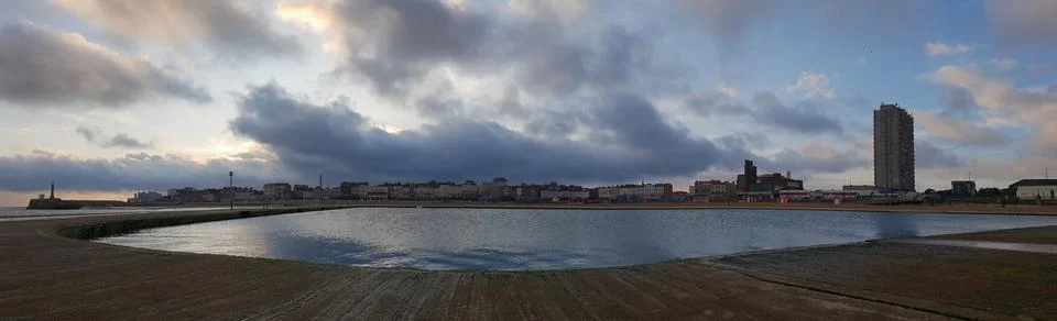 Margate Beach Foto stock