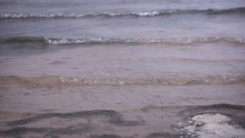 Margate, UK - Small Waves Stock Footage 159758425