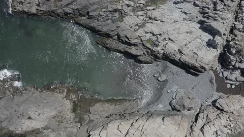 MarginalWay-cove-from-above Stock Footage 155169677