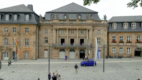 Margravi opera house in Bayeruth Stock Footage 116992430