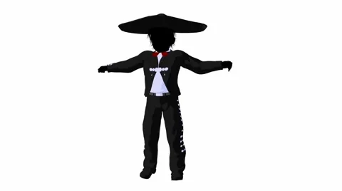 Mariachi boy Stock Footage 5185917