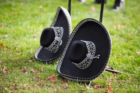 Mariachi instruments Stock Photos