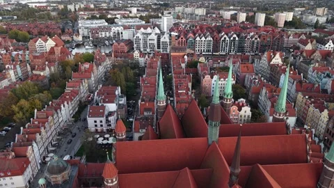 Mariacka Basilica - Gdansk Stock Footage 320078739
