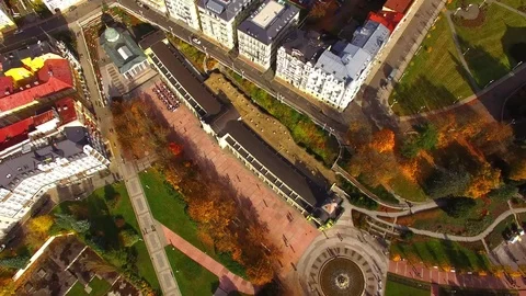 The Marianske Lazne spa. 스톡 동영상 71942339