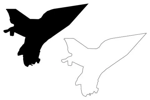 Marib Governorate map vector.... Stock Illustration