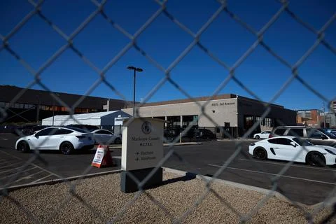 Maricopa County Tabulation and Election Center, Phoenix, USA - 04 Nov 2024 Stock Photos