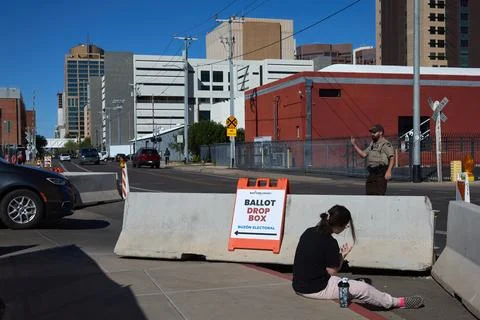 Maricopa County Tabulation and Election Center, Phoenix, USA - 04 Nov 2024 Stock Photos
