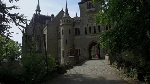 Marienburg Castle Stock Footage 97156572