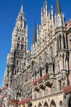 Marienplatz, Munich Germany Stock Photos