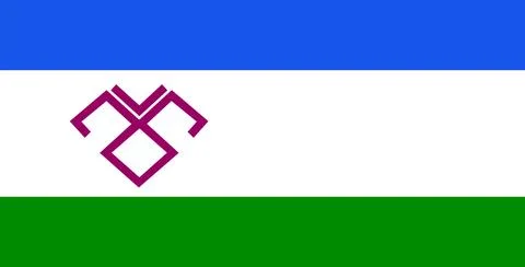 Marii flag Stock Illustration