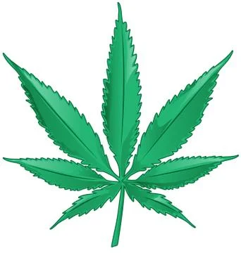 Marijuana cartoon Stock Illustration
