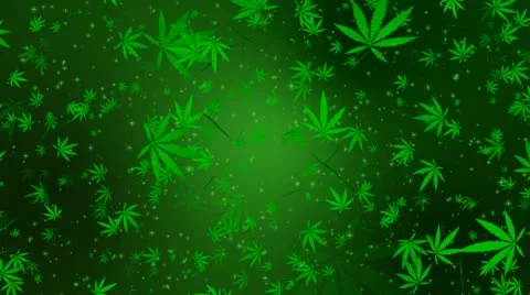 Marijuana Infinity Loop Stock-Footage 8839251