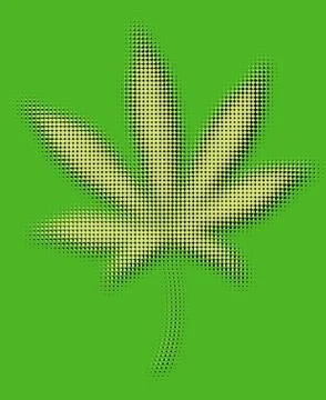 Marijuana leaf Stock Photos
