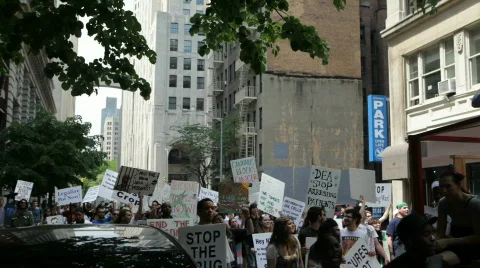 Marijuana march 2010 Video stock 856873