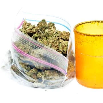 Marijuana Foto stock